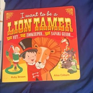 Usborne Book - I want to be a Lion Tamer